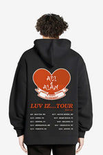 Abi & Alan Tour Hoodie - Black