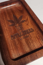 Wish A Ninja Wood Apple Trees Rolling Tray