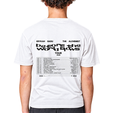 BTWB Strip Face Tee - White