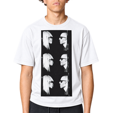 BTWB Strip Face Tee - White