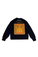 Badu in Brooklyn Livestream Sweatshirt - Black
