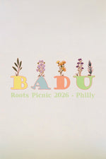 Badu Picnic Flower Tee - Dust