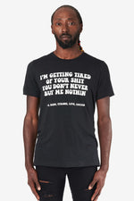Tyrone (Badu Live) Lyric Tee - Black