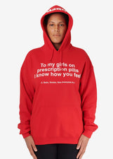 Soldier (New Amerykah Pt. 1) Lyric Hoodie - Red