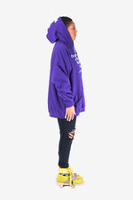 Agitation Lyric Hoodie - Purple