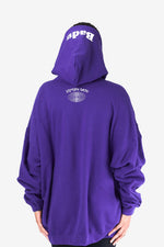 Agitation Lyric Hoodie - Purple