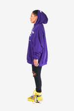 Agitation Lyric Hoodie - Purple