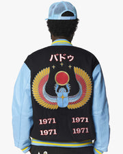 BADU x SUPA Letterman Jacket - Black