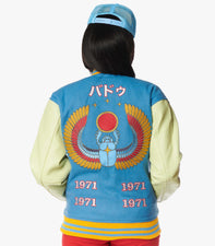 BADU x SUPA Letterman Jacket - Cream