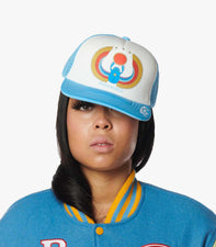BADU x SUPA Winged Scarab Trucker Caps - Sky Blue
