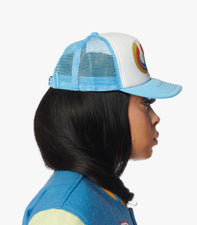 BADU x SUPA Winged Scarab Trucker Caps - Sky Blue