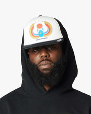 BADU x SUPA Winged Scarab Trucker Caps - Black