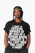 Badu x Market Diggin For Crystals Tee - Black