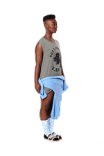 Don't Change Squirrel Muscle Tank - Grey