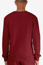 Badu World Market Sweat Suit Crewnecks - Blood Burgundy