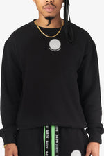 Badu World Market Sweat Suit Crewnecks - Uninterrupted Black