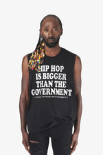 Hip Hop > Government Muscle Tee – 3M Reflective - Black