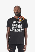 Hip Hop > Government Tee – 3M Reflective  - Black