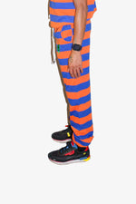 Striped Scarab Joggers - Orange Moon