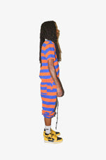 Striped Scarab Rugby - Orange Moon