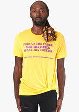 Bump It (Worldwide Underground) Lyric Tee - Yellow