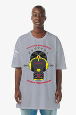 Badubotron Robot Tour Tee - Grey
